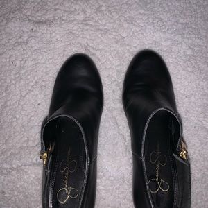 Jessica Simpson wedged ankle boots
